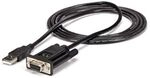 Startech.com 1m Usb Nullmodem Rs232 Adapter Kabel - Usb 2.0 Auf Seriell Db9 Mit Ftdi