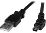 Startech St Usbamb1mu - Usb 2.0 Kabel, A St. Auf Mini B St., Oben Gew., 1 M
