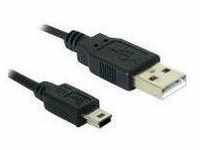 Delock - USB-Kabel USB2.0 Typ a - Typ mini b 5pol St/St 1,00m (82273)