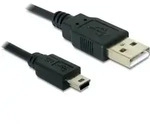 Delock Usb-kabel Usb2.0 Typ A - Typ Mini B 5pol St/st 1,00m (82273)