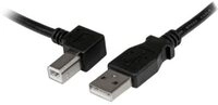 Startech.com Usb Adapter Kabel 1m Links Abgewinkelt Drucker Adapter Kabel - 1x...