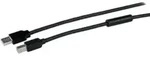 Startechcom Usb2hab50ac Aktives Usb-kabel Schwarz 15 Meter