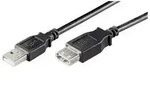 Goobay Usb 2.0 Hi-speed Verl&auml;ngerung, A/a, 68903, 1,8 M, Schwarz