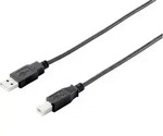 Usb-kabel Usb-a Stecker, Usb-b Stecker 1.00 M Schwarz 128863 - Equip
