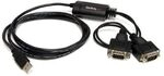 Startech.com 2 Port Ftdi Usb Auf Seriell Rs232 Adapter - Usb Zu Rs-232 Kabel