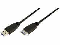 USB-Kabel usb 3.2 Gen1 (usb 3.0 / usb 3.1 Gen1) usb-a Stecker, usb-a Buchse 2.00 m
