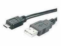 Mediarange - USB-Kabel f. Smartphones (USB/MicroUSB)1,2m,black (MRCS138)