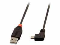 Lindy - USB-Kabel usb 2.0 usb-a Stecker, USB-Mini-B Stecker 2.00 m Schwarz 31972