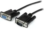 Startech.com 50cm Direktes Verl&auml;ngerungskabel Gerade Durch Seriell Seriell Rs232
