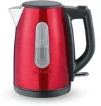 Severin Wk3417 Wasserkocher 1,0 L, 2200 W, Inox-rot 341700