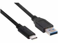club3D USB-Kabel USB 3.2 Gen1 (USB 3.0 / USB 3.1 Gen1) USB-C® Stecker, USB-A Stecker