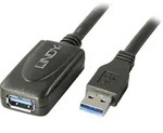 Usb-kabel Usb 3.2 Gen1 (usb 3.0 / Usb 3.1 Gen1) Usb-a Stecker, Usb-a Buchse 5.00 M