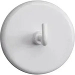 Maul Magnet (&oslash; X H) 47 Mm X 36 Mm Rund, Mit Haken Wei&szlig; 5 St. 6159002