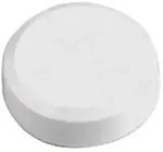 Maul - Magnet Pro (&oslash; X H) 20 Mm X 8 Mm Rund Wei&szlig; 20 St. 6176102