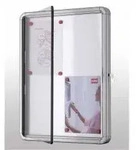 Nobo Schaukasten F&uuml;r Den Innenbereich, Magnetische R&uuml;ckwand 8xa4