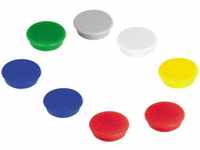 Magnet (ø) 24 mm rund Mehrfarbig, Farbauswahl nicht möglich 10 St. HM20 99 -