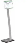 Durable - Infodisplay Info Sign Stand 45,5 X 125 X 28 Cm (b X H X T) Din A3 Silber