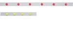 16151 Magnetleiste L1000xb50xs0,5mm Wei&szlig; Selbstklebend - Magnetoplan
