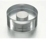 Magnetoplan - Magnet &reg; Design 30 X 13 Mm (d. X H) 3kg Acryl Transparent 4 St./pack.