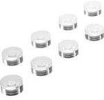 Sans Marque - Magnet &reg; Design 20 X 10 Mm (d. X H) 1,6kg Acryl Transparent 8
