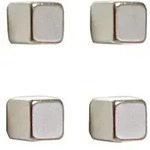 Franken - Magnet 10 X 10 X 10 Mm (b X H X T) 3kg Neodym Silber 4 St./pack.