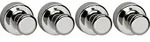 Maul - Neodym Magnet (&oslash; X H) 15 Mm X 20 Mm Kegel Silber 4 St. 6168796