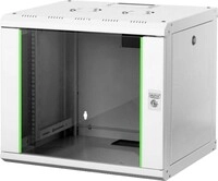 19 Zoll Wandschrank Mit Glast&uuml;r, Ral7035