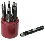 Br&uuml;der Mannesmann - Lochstanze, 9er-set - Mannesmann M667