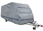 Hindermann Schutzplane Grau 630x250 Cm Wohnwagen