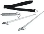 Fiamma Tie-down-kit, Schwarz