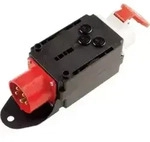 Bachmann Cee-adapter 1xcee 16a 3xfuse 10a Cee 32a, 349.183