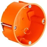 Hohlwanddose, Tiefe 35 Mm, &Oslash; 68 Mm, Orange