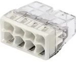 Wago - 2273-208-50 2273 Dosenklemme Flexibel: - Starr: 0.5-2.5 Mm2 Polzahl: 8 50 St.