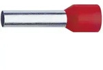 Klauke - 47612 Aderendh&uuml;lse 10 Mm2 Teilisoliert Rot 100 St.