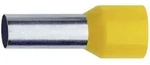Klauke 1676 Aderendh&uuml;lse 0.25 Mm2 Teilisoliert Gelb 1000 St.