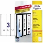 Avery Zweckform - Ordnerr&uuml;ckenetikett Ultragrip Breit/lang 59 X 297 Mm (b X H)