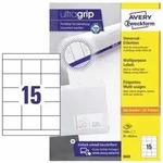 Avery Zweckform - Universaletikett Ultragrip 70 X 50,8 Mm (b X H) Nicht Wieder