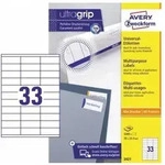 Avery Zweckform - Universaletikett Ultragrip 70 X 25,4 Mm (b X H) Nicht Wieder