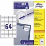 Avery Zweckform - Universaletikett Ultragrip 48,5 X 16,9 Mm (b X H) Nicht Wieder