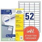 Avery Zweckform Universaletikett Avery Zweckform Ultragrip 48 X 21 Mm (b X H) Nicht