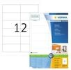 Herma - Universaletikett Premium 97 X 42,3 Mm (b X H) Nicht Wieder Abl&ouml;sbar Papier