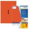 Herma Etikett Special 4402 210x297mm Rot 100 St./pack.