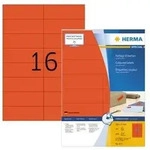 Herma Etikett 4257 105x37mm A4 Rot 1.600 St./pack.