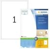 Herma Adressetiketten A4 Wei&szlig; 199,6x289,1 Mm Papier 100 St. (4252)