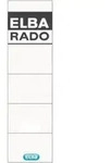 Elba - R&uuml;ckenschild Breit/kurz 44 X 155 Mm (b X H) Wei&szlig; 10 St./pack.