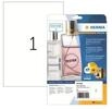 Folienetikett Special 210 X 297 Mm (b X H) Transparent 25 Etik./pack.