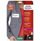 Avery Zweckform - Namensetikett 88,9 X 31 Mm (b X H) Acetatseide Wei&szlig; 320