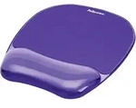 Fellowes Gel Crystals - Handgelenkauflage Mauspad, Lila