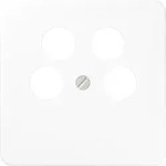 Jung Abdeckung F&uuml;r 4-loch Sat-tv-steckdose (ankaro), Thermoplast, Serie Cd,