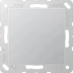 Jung Blind-abdeckung Alu Kompl.mit Tragring A 594-0 Al